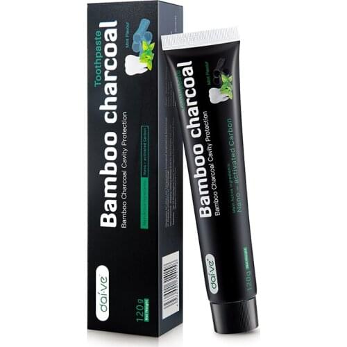 1 New Piece Bamboo Charcoal Toothpaste Whitening Black Toothpaste Charcoal Toothpaste Oral Hygiene Tooth Whitening Toothpaste