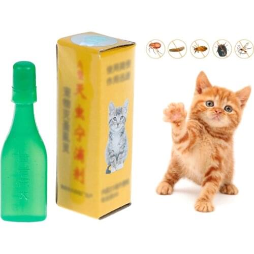 1PC Pet & Cat Dog Anti-flea Pest Control Mites Ticks Drops Puppy Kitten Treatment