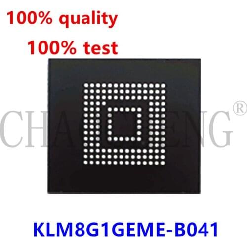 2-10piece)100% test very good product KLM8G1GEME-B041 8GB bga chip reball with balls IC chips