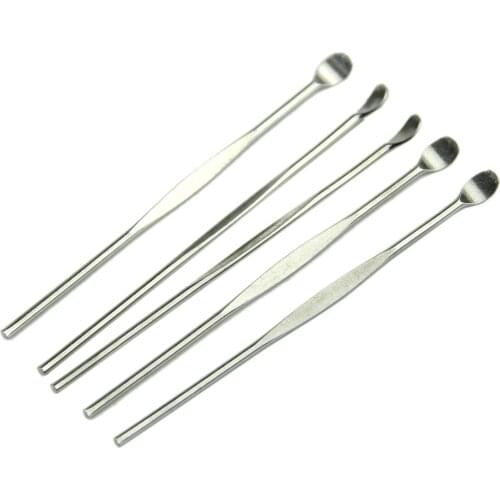 5Pcs Stainless Steel Ear Pick Wax Curette Remover Cleaner Care Tool EarPick