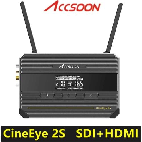 Accsoon CineEye 2s Wireless Video Transmitter Dual Interface Image Video Transmission for Cameras Phone APP monitoring