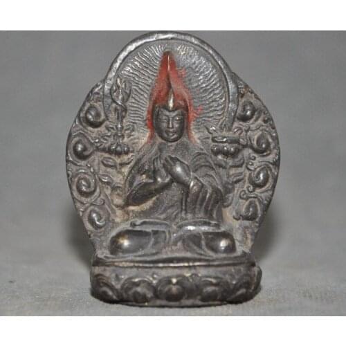Tibetan Buddhism temple bronze Je Tsongkhapa master Guru Lama Buddha statue