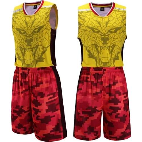 Top Quality Men Women Basketball Jerseys Sets Team Uniforms Sport Kit Clothing Shirts Shorts Suits Side Pockets Customized Print