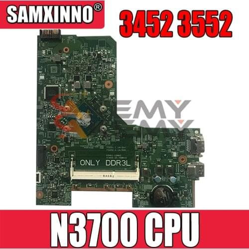 For DELL Inspiron 3452 3552 CN-0JX7F0 0JX7F0 Pentium N3700 Notebook Mainboard 14279-1 PWB:896X3 SR29E DDR3 Laptop motherboard