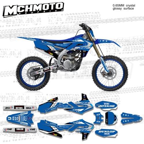 MCHMFG Sticker for Yamaha YAMAHA 19YZ250F 18-19YZ450F 19-21WR450F 2019 2020 2021 GRAPHICS KIT
