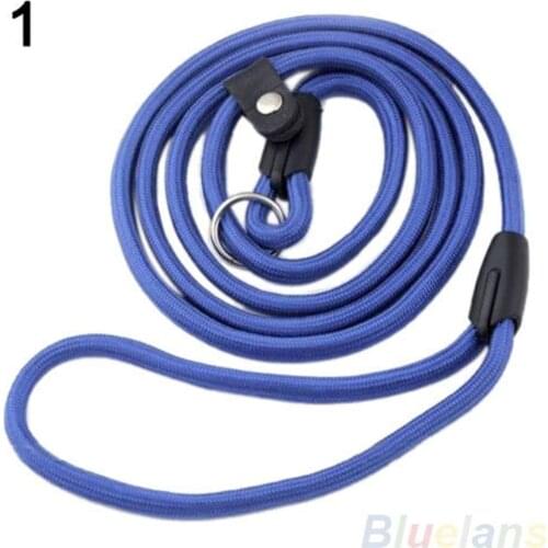 Pet Dog High Quality Outdoor Anti-lost Nylon Rope Training Leash Slip Lead Strap Adjustable Collar for Pet Products Accessories