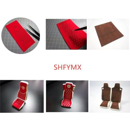 Tamiya Truck Cab Drive Seat Stickers For 1:14 Rc Truck Actros Arocs SCANIA R470 620 BENZ 1851 3363 3348 MAN TGX Decoration Decal