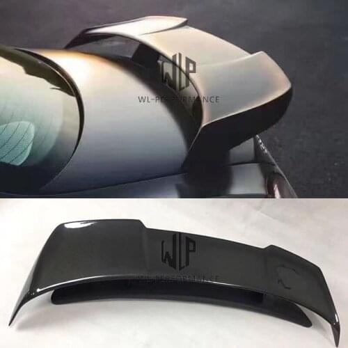 R197 SLS High Quality Carbon Fiber Rear Trunk Wing Spoiler for Mercedes Benz SLS R197 Car Tail Lip Car Body Kit