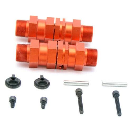CNC - 5SC Alloy Extended Axles - Front & Rear - Orange, Silver,titanium(TS-H85180)+Free shipping