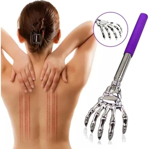 Telescopic Stainless Steel Claw Massager For Back Massage Promotion Tools For Blood Circulation Relax Health Back Scratcher Tool