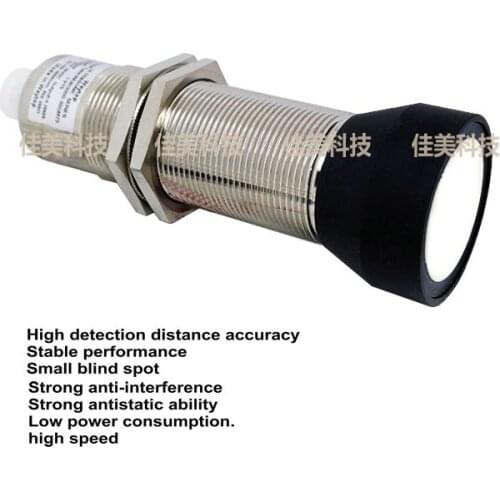 M30 Ultrasonic Sensor Switch PNPNPN Analog 0-10V 4-20mA Distance Ranging 4 Meters Adjustable