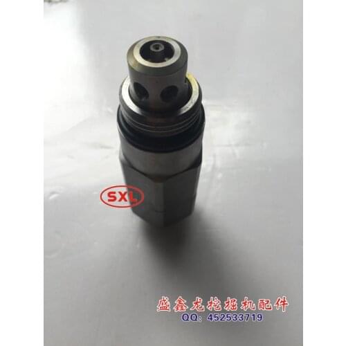 Excavator accessories, E320, vice gun, overflow valve