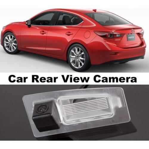 Car Camera For Mazda 3 M3 Axela BM 4D Sedan 2013~2015 High Quality Rear View Back Up Camera For Top Gear Friends | CCD with RCA