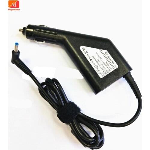19.5V 3.33A Laptop DC Car Charger For HPEnvy4 Envy6 K001TX C8K20PA TPN-F112 F113 Pavilion 15 Series Notebook Adapter 4.5*3.0mm
