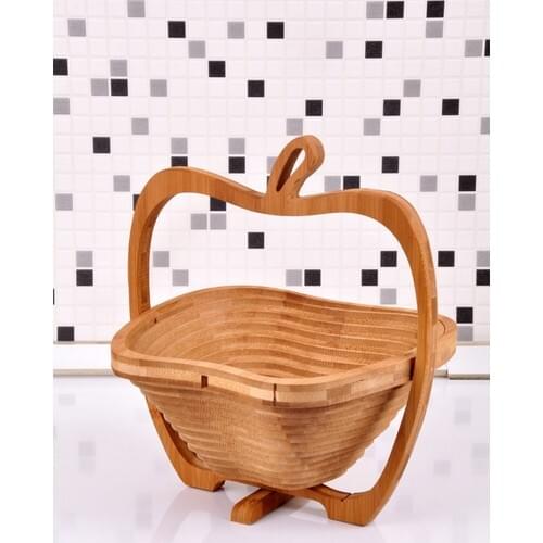 Bayev Bamboo Apple Fruit Bowl 700203