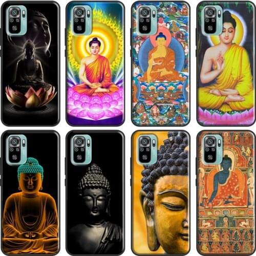 Shakyamuni Buddha Case For Xiaomi Redmi Note 10 Pro 8 7 K40 8T 9S 9C 9A 8A 7A 9T Note 9 8 Pro Phone Cover