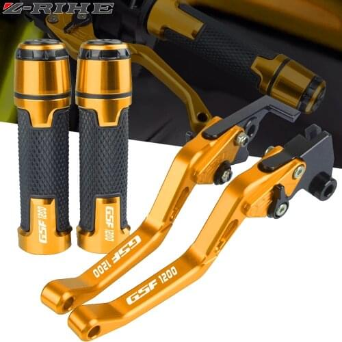 For Suzuki GSF1200 GSF 1200 BANDIT 2001-2006 2004 2005 Motorcycle Accessories Adjustable Brake Clutch Lever Handle Hand Grips