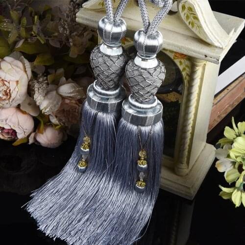 Elegant Tassels for Curtain Window Curtain Tieback Rope Curtain Tieback Decorative Drapery Curtain Holdback accessory CP095 *30
