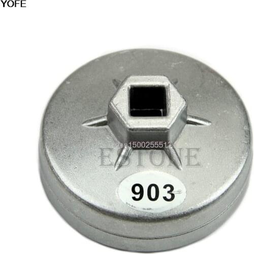 Aluminum Oil Filter Wrench Socket Remover Tool 74mm 14 Flute for BMW AUDI Benz