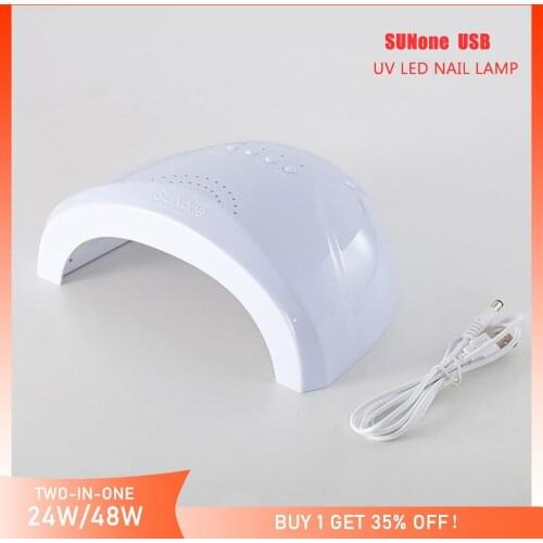 Sunone 24W&48W Nail Lamp UV Lamp Professional Nail Dryer for Nails Machine UV LED Nail Curing Lamp for Gel Polish Nail Art Tools