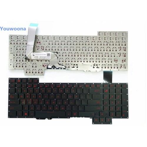 New Original Laptop Keyboard For Asus G751 G751JY G751JT G751JM