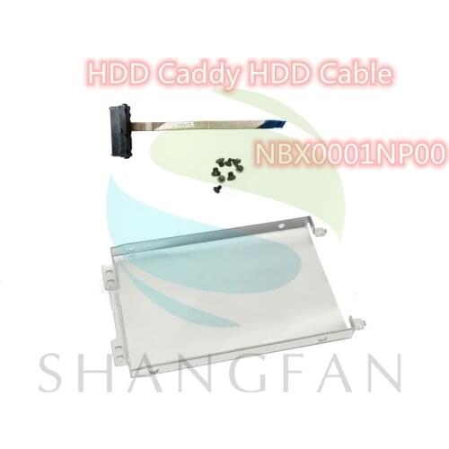 New 5B40S21897 NBX0001NP00 for Lenovo L340-15IRH Gaming IWL API L340-17IRH Hard Disk Drive HDD Caddy Bracket Tray+HDD Cable