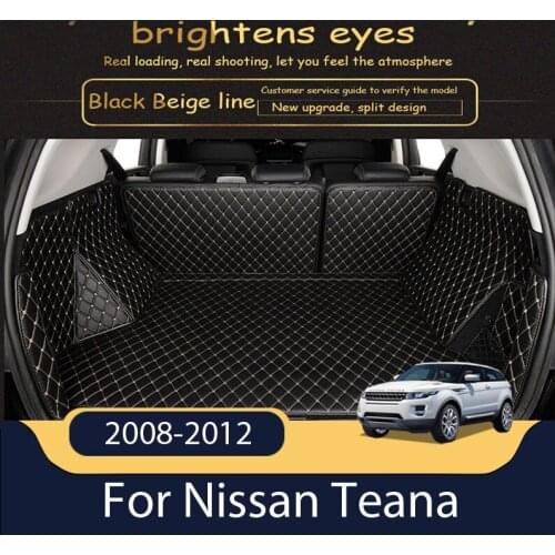 Car Full Surrounding Trunk Mat Liner Cargo Carpet Guard Car Accessories For Nissan Teana J32 2008 2009 2010 2011 2012