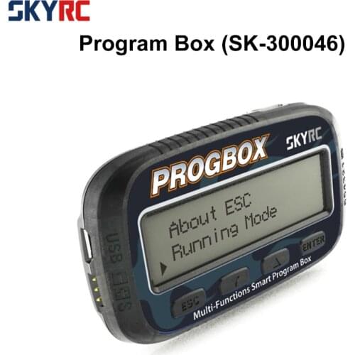 SKYRC PROGBOX Six-in-one Smart Program Box for RC Model ESC Setting Servo Motor KV/RPM Tester Lipo Battery Monitor SK-300046