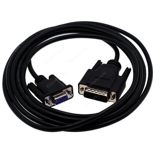 IC690ACC901 Programming Download Cable RS232 Interface Adapter for GE 90 Series PLC Cable RS232/SNP