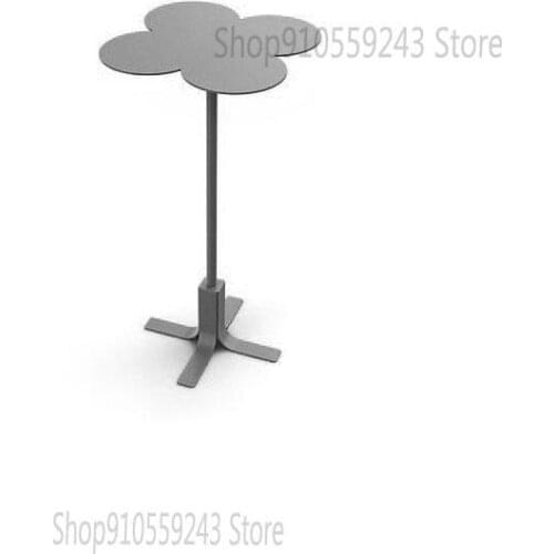Simple Modern Creative Flower Petal Side Table, Metal Coffee Table, Milk Tea Shop, Irregular Light Luxury Corner Table