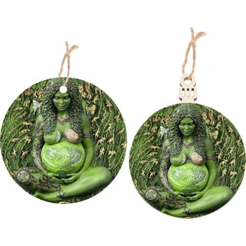 Millennial Mother Earth Goddess Statue For Altar Meaningful Art Gaia Statue Resin Figurine Decoration For Home/Garden Supplies