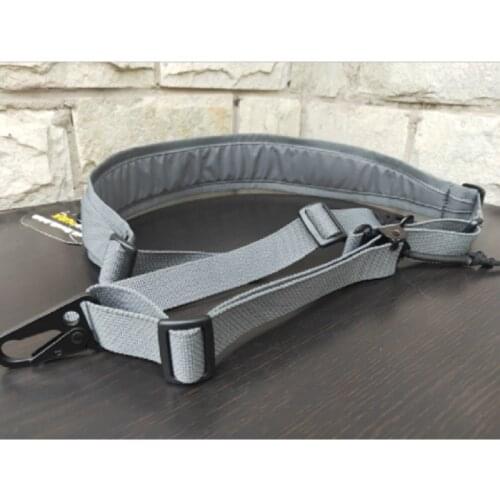 T. R double point strap WG dull City gray camera backpack strap