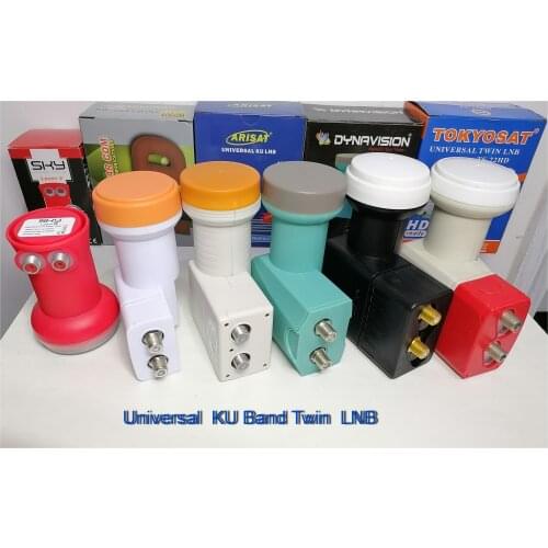 Super HD SAT digital HD Universal KU Band Twin LNB High Gain Low noise satellite Dish LNB