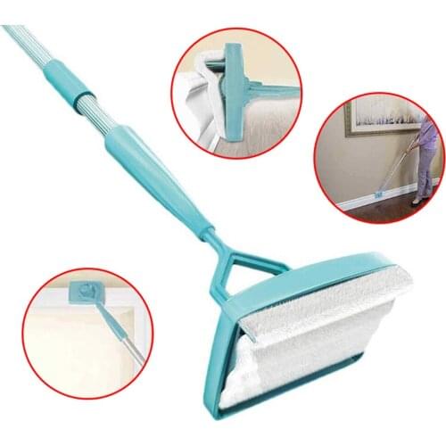Retractable Handle Cleaning Bar New Household Cleaning Mop Handle Cleaning Rod Bathroom Cleaning Supplies convenient
