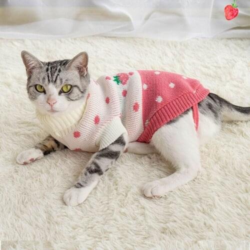 Dog Cat Winter Clothes Knitted Pet Sweater For Small Dogs Puppy Cat Vest Shirts Clothing For Dogs Fashion Sex Clothes Ropa Perro