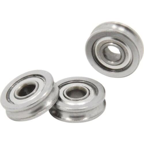 1 pcs/lot Ball Bearings Wheel Miniature Deep Groove 3D Printers Parts 623 ZZ 624ZZ 625ZZ Pulleys Stainless Steel