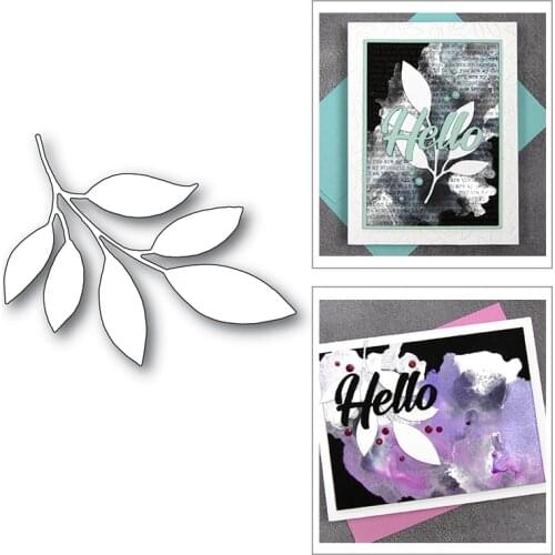 Thanksgiving Leaves Plant 2020 New Metal Cutting Dies for DIY Scrapbooking and Card Making Decoration Embossing Craft No Stamps