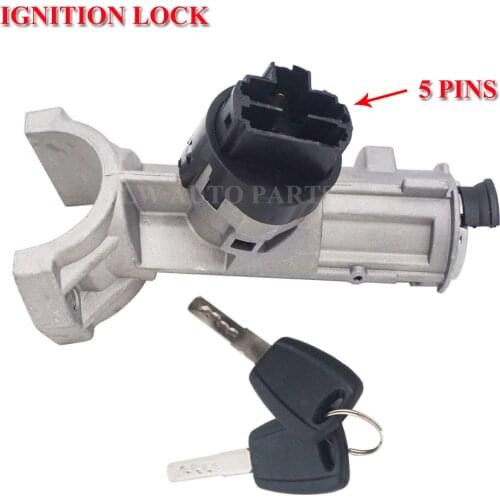 4162HN 4162.HN 4162SJ 1361031080 1348421080 IGNITION SWITCH BARREL FOR FIAT DUCATO PEUGEOT BOXER CITROEN 5 PINS