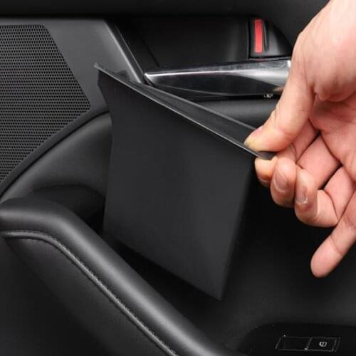 For Mazda CX-30 CX30 2020 2021 Inner Side Door Handle Storage Box Cover Car Interior Accessories Organizer