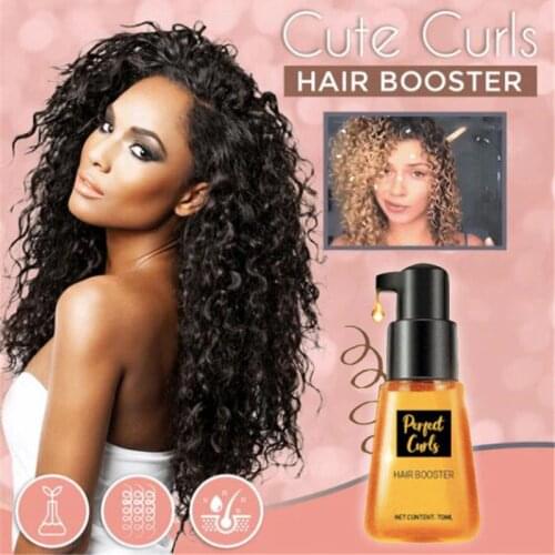 Perfect Cute Curls Hair Booster Curl Defining Styling Enhancing Spray For Curly Wavy Hair