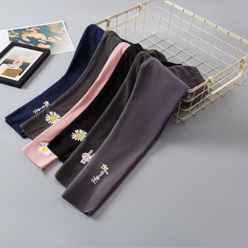 Girls' Leggings Spring And Autumn New Style Korean Childrens Outer Wear Pants Trousers WT183