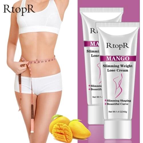 Mango Slimming Body Cream Slimming Shaping Create Beautiful Curve Firming Effective Cellulite Body Anti Winkles Skin Care 2 pcs