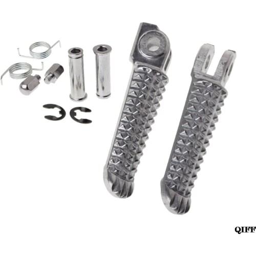 Wholesale Motorcycle Aluminum Front Footrests For YAMAHA YZF R1 R6 R6S1998-2012 2003-2008 May06