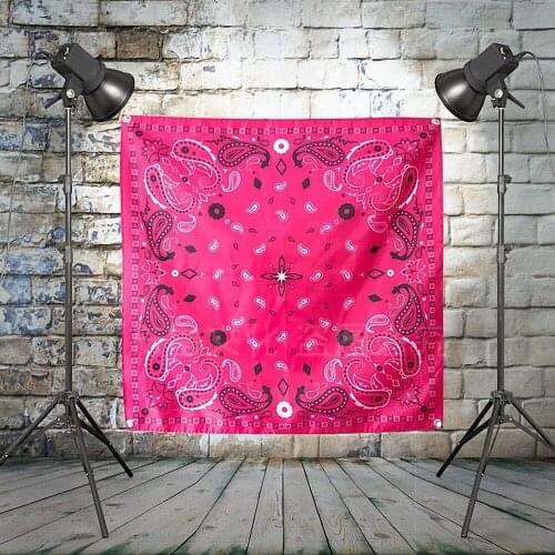 Pop Rock Band Heavy Metal Music Poster Cloth Flags Wall Stickers Hanging paintings Red Banner Canvas Painting Home Decoration