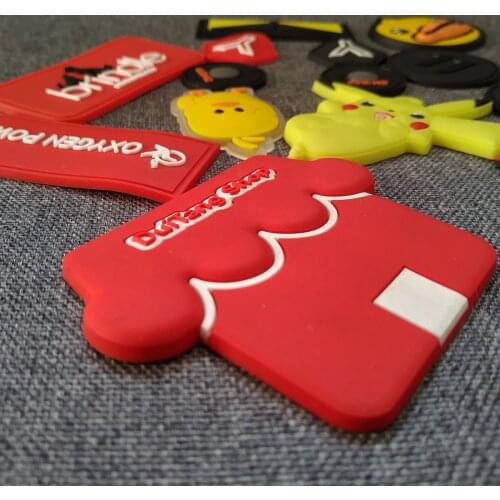 Sewn Rubber Labels For Clothing, DIY Accessories For Gifts, Silicone Trademarks For Handmade Bags, Shoes And Hats, Brand Logos