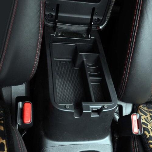 Replace Armrest Storage Box Replacement Black Center Interior Organizer