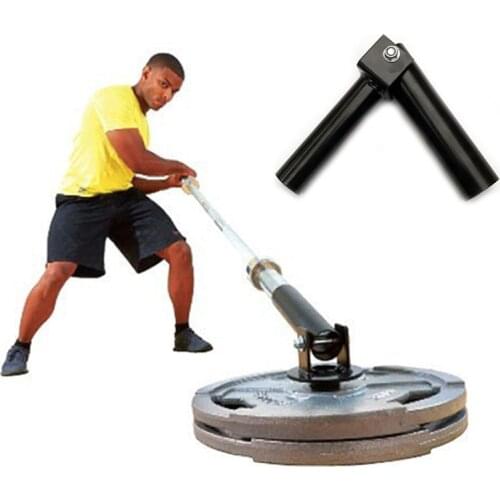 T-Bar Row Plate Inser 360 Degree Rotation Post Insert Landmines Barbell Attachment Home Gym Equipment for Back Exercises Workout