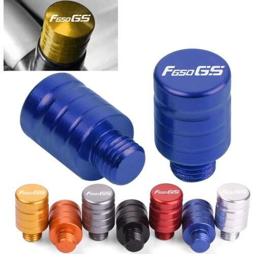 M8 M10 Motorcycle Mirror Hole CNC Aluminum Blanking Plugs Screws with Anodic Oxidation For BMW F650GS F650 GS f 650 gs 2008-2021