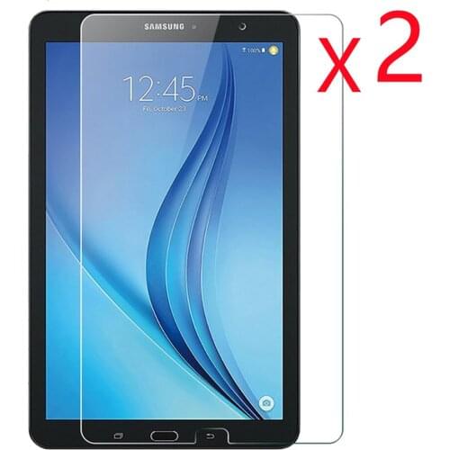 2Pcs Tempered Glass for Samsung Galaxy Tab E 9.6 Inch Tablet Screen Protector T560/T561 Ultra-clear Bubble Free Protective Film