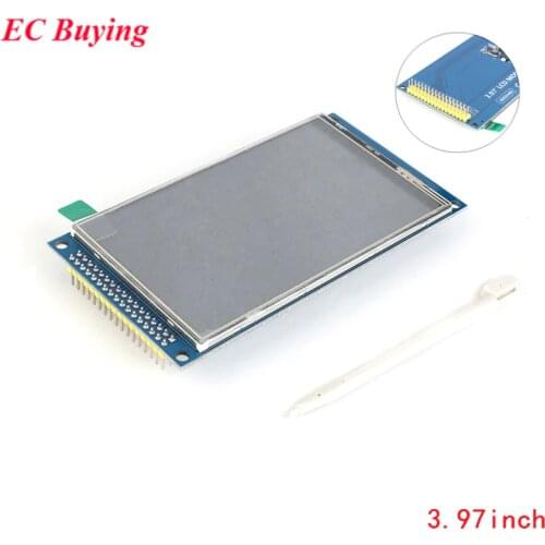 3.97 Inch TFT LCD 3.97" Display IPS Resistance Touch Screen Module Full View HD 800*800 C51 STM32 Driver NT3551 DIY For Arduino